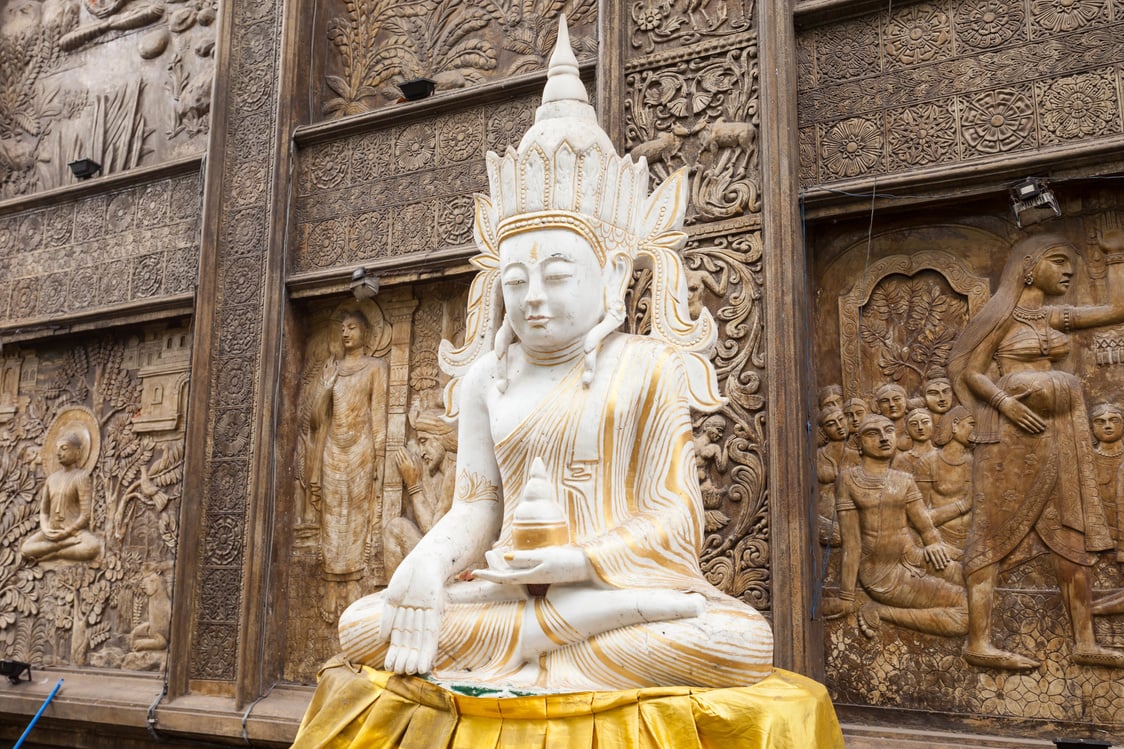 Gangaramaya Temple in Colombo